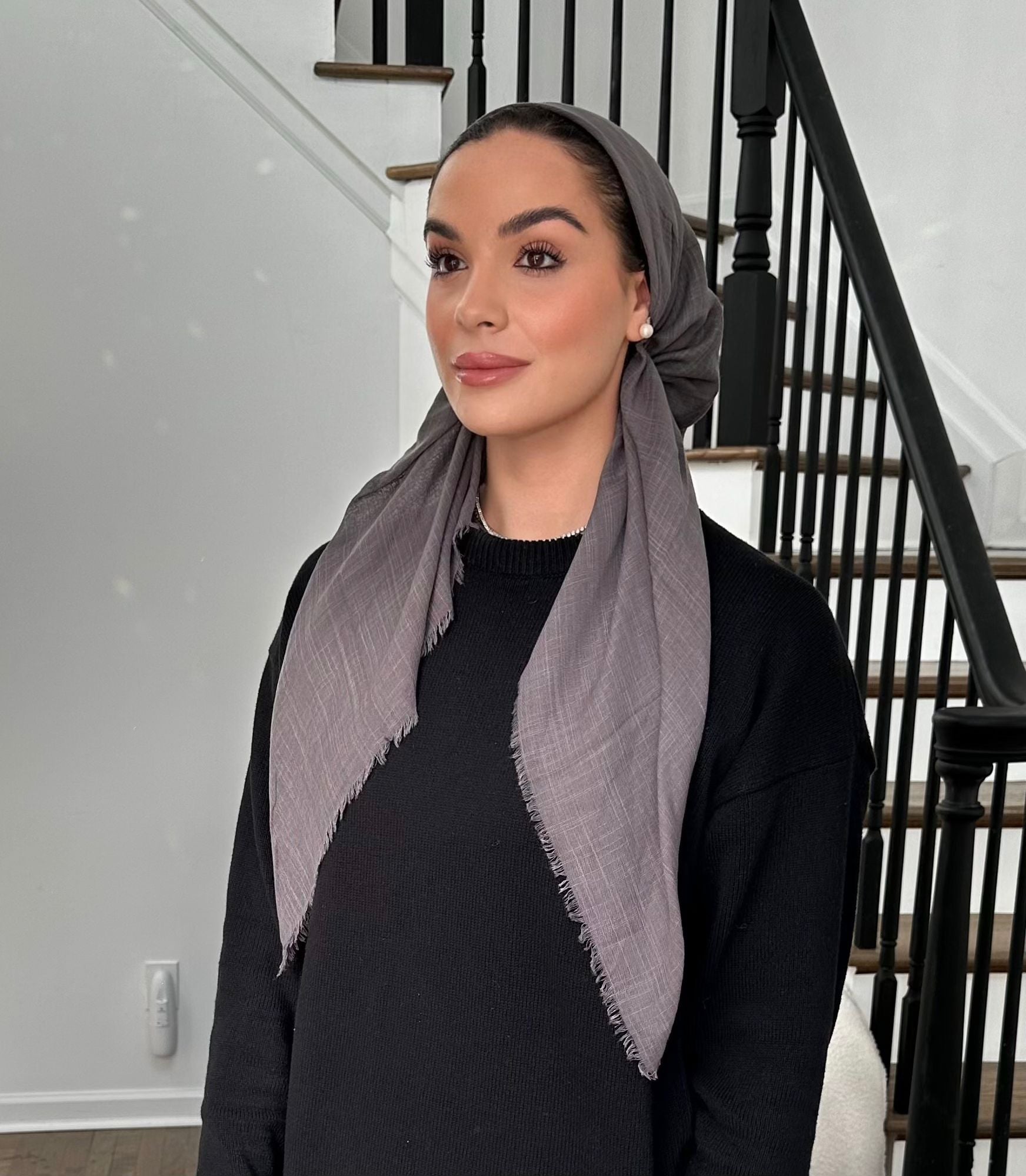 fringe solid, headscarf, head accessories