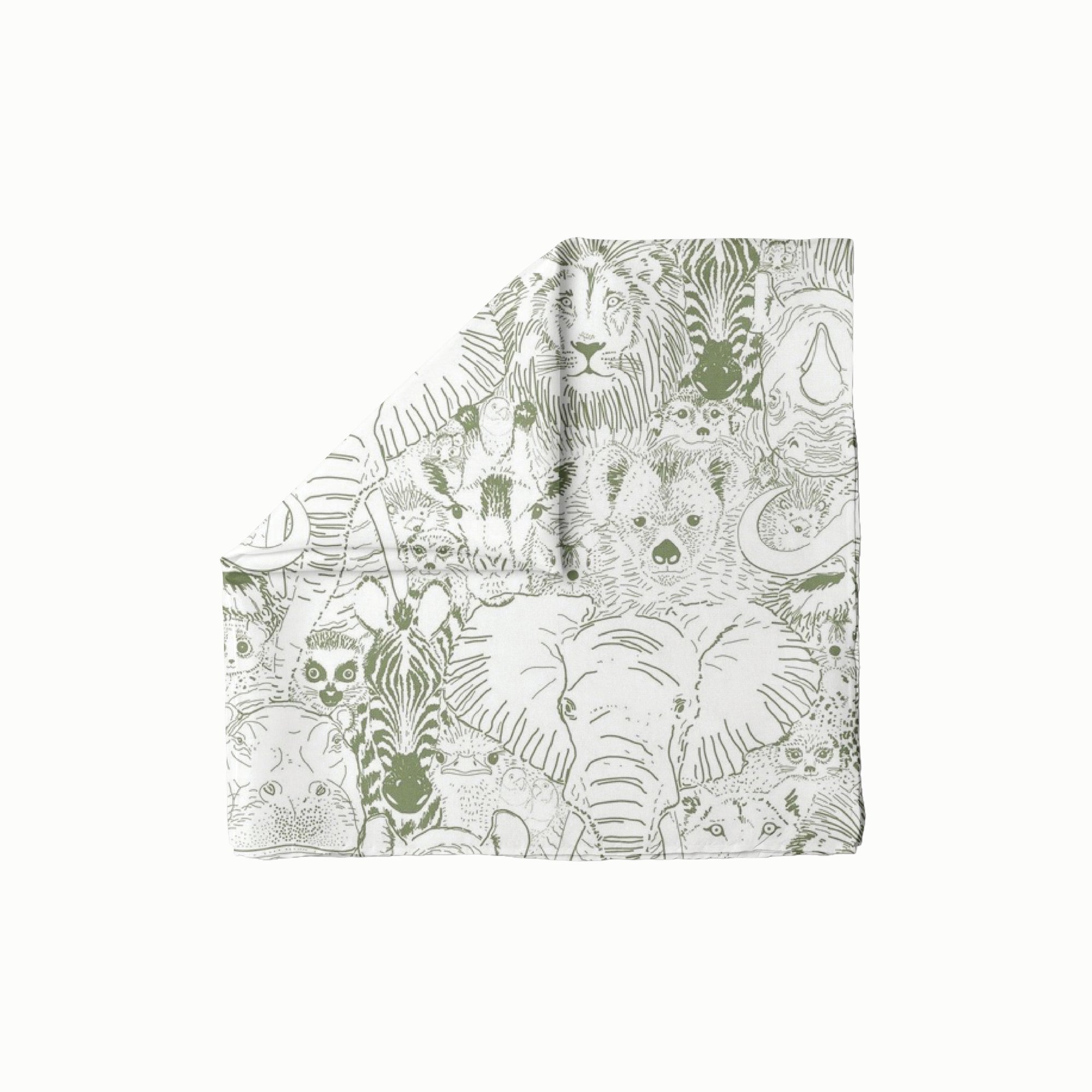 Safari Toile Head Scarf
