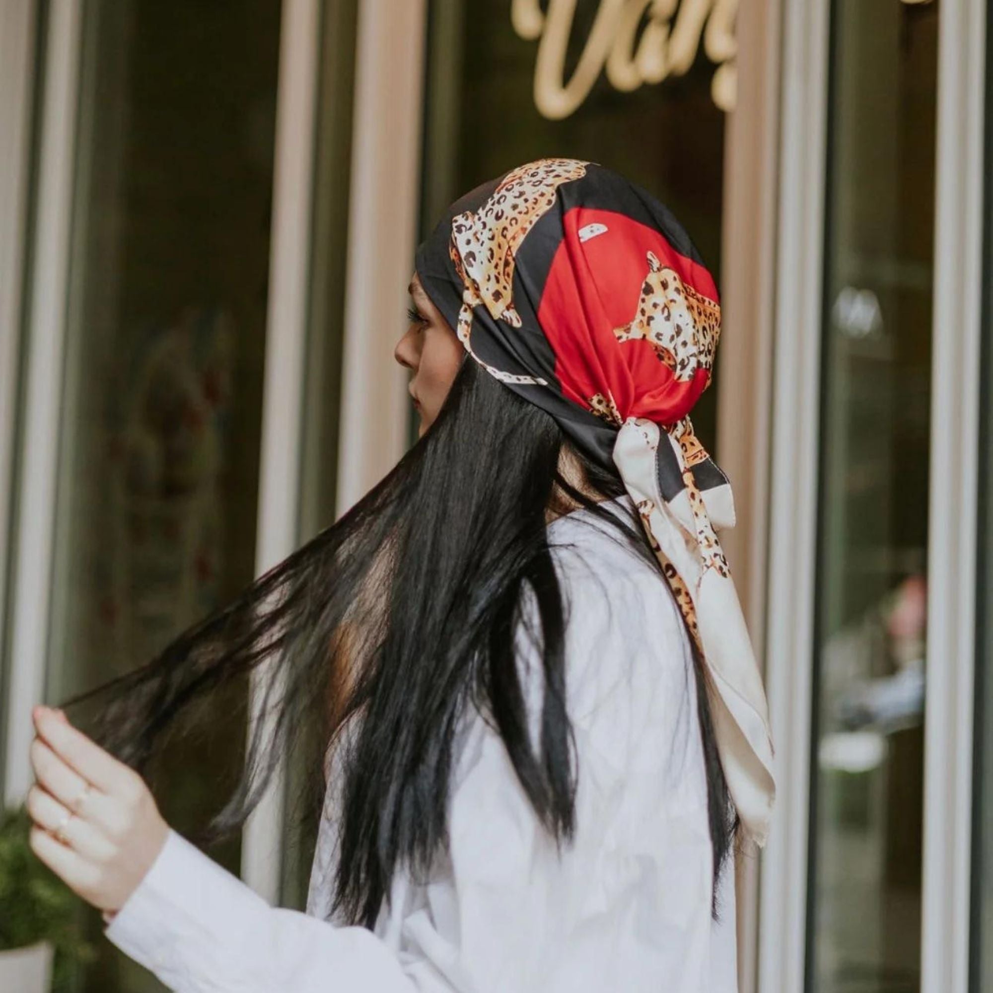 Womens Silk Head Scarf Collection