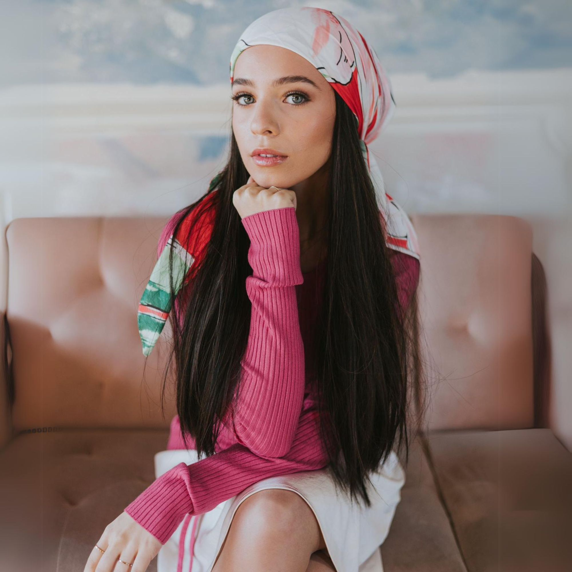Triangle Womens Head Scarves