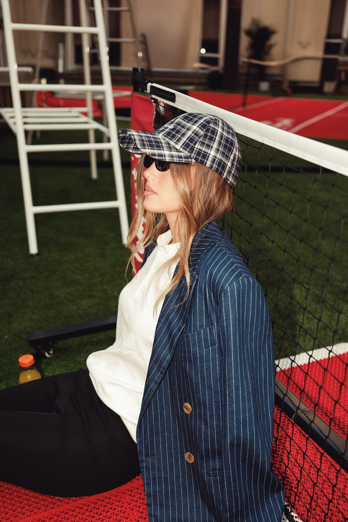 Midnight Check Heritage Plaid Cap