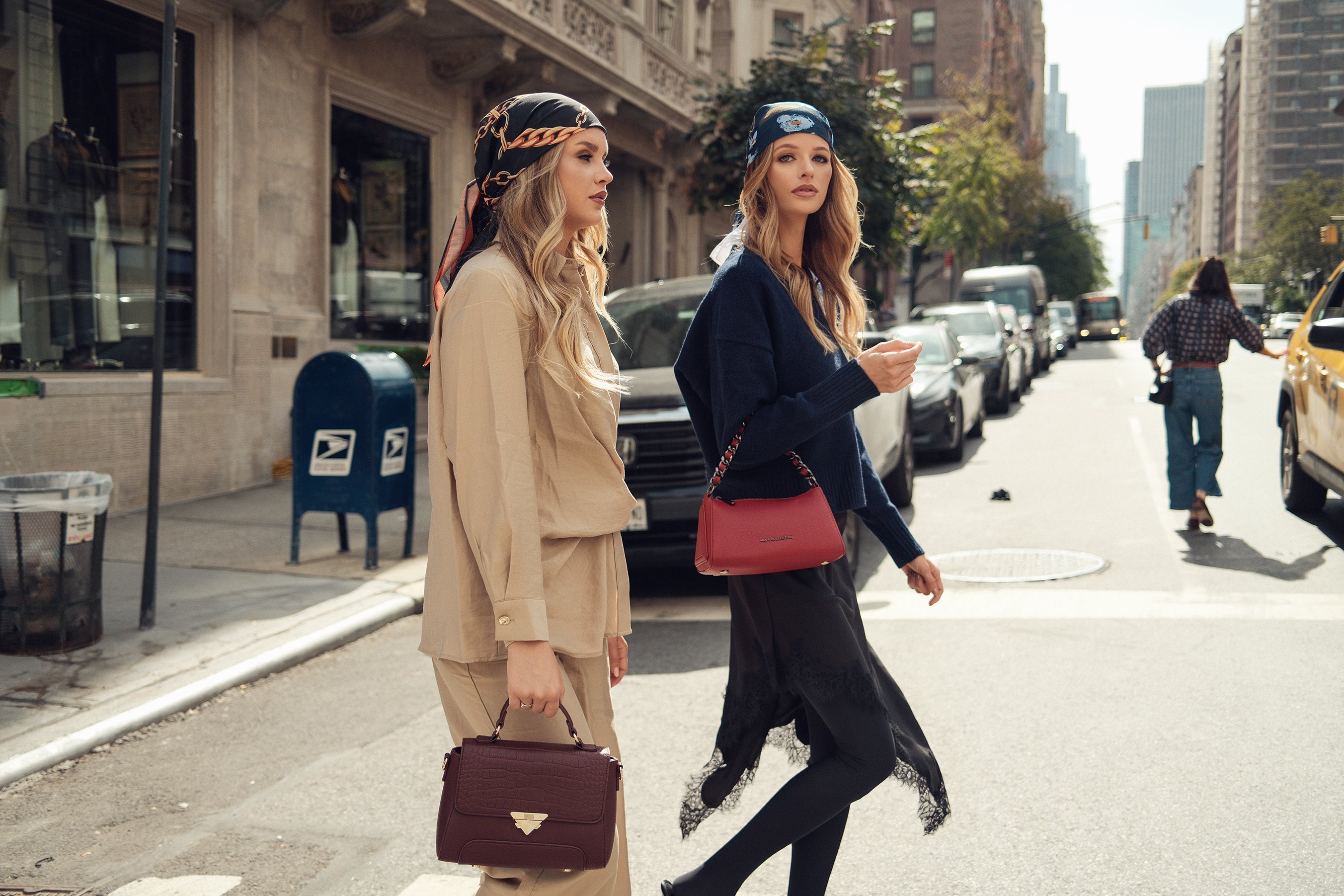 Blue Hour Head Scarf