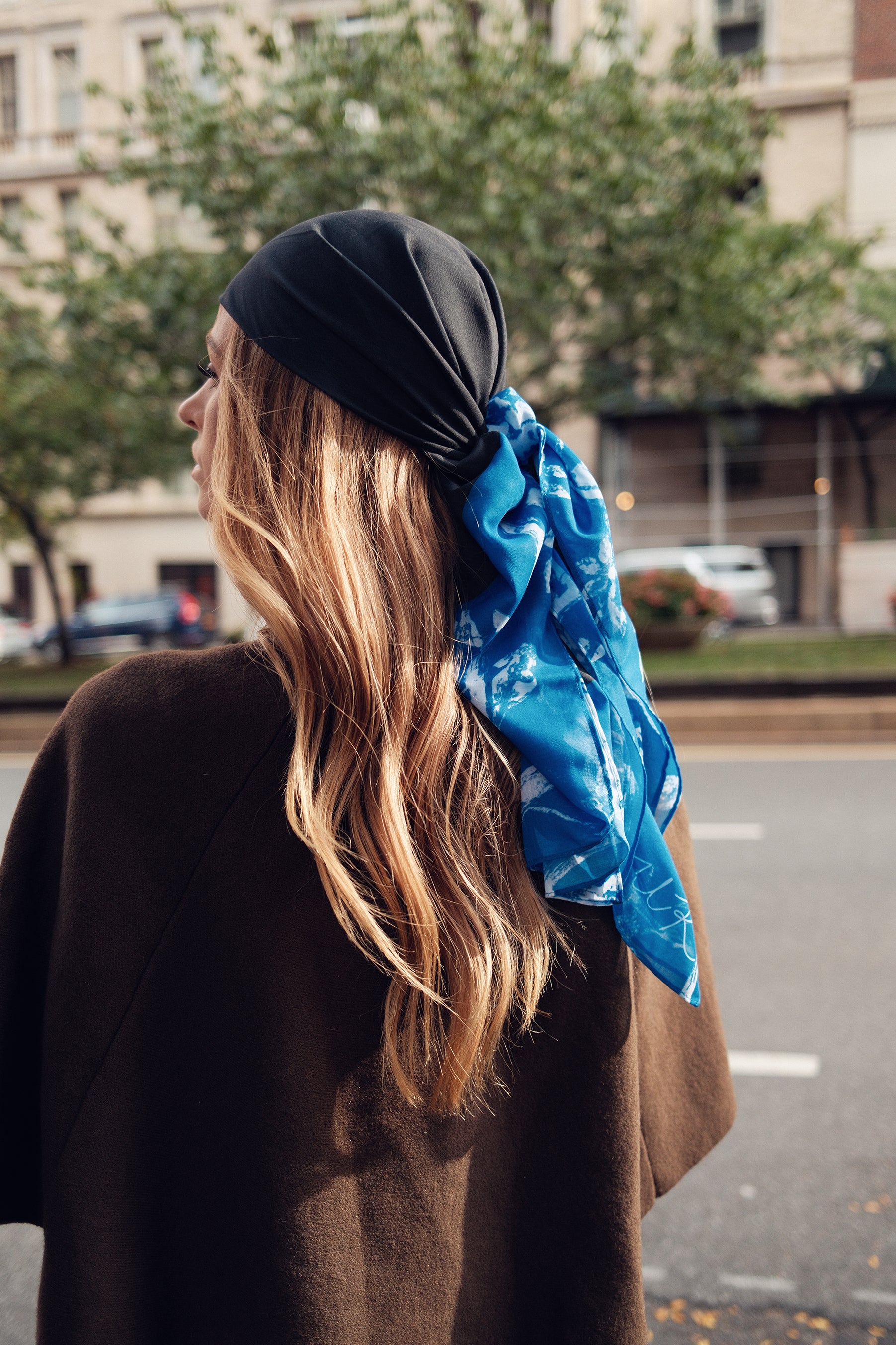 Blueprint Head Scarf
