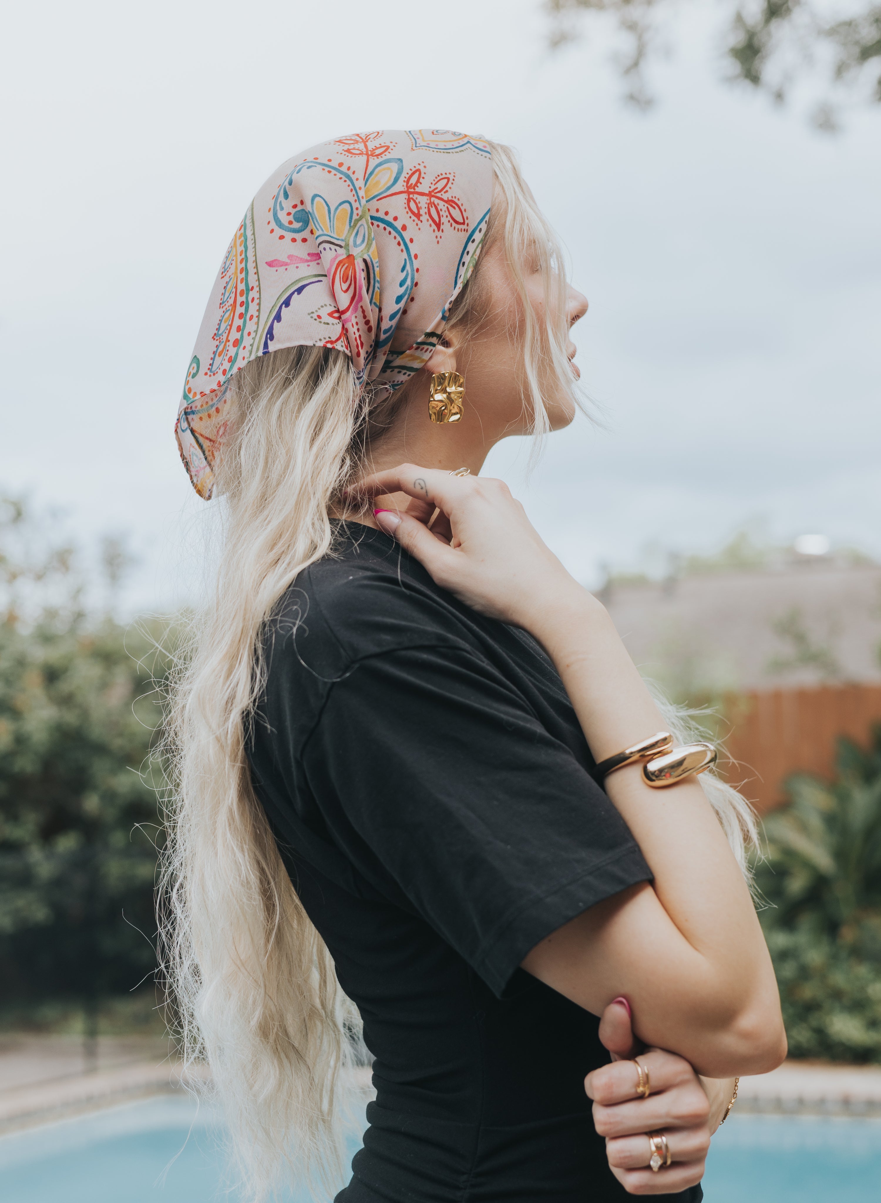 Paisley Whirl Bandana