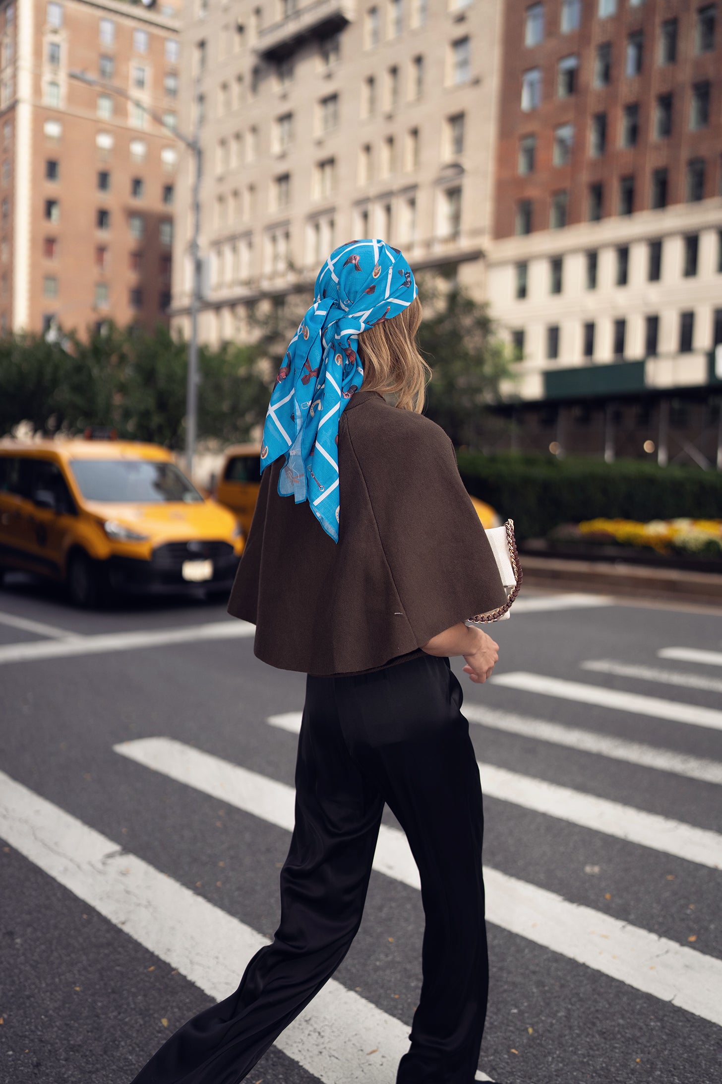 Blue Reign Head Scarf