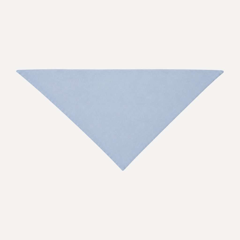 Pale Blue Solid Head Scarf in a soft pastel blue, lightweight square scarf for versatile styling, everyday wear and layering.