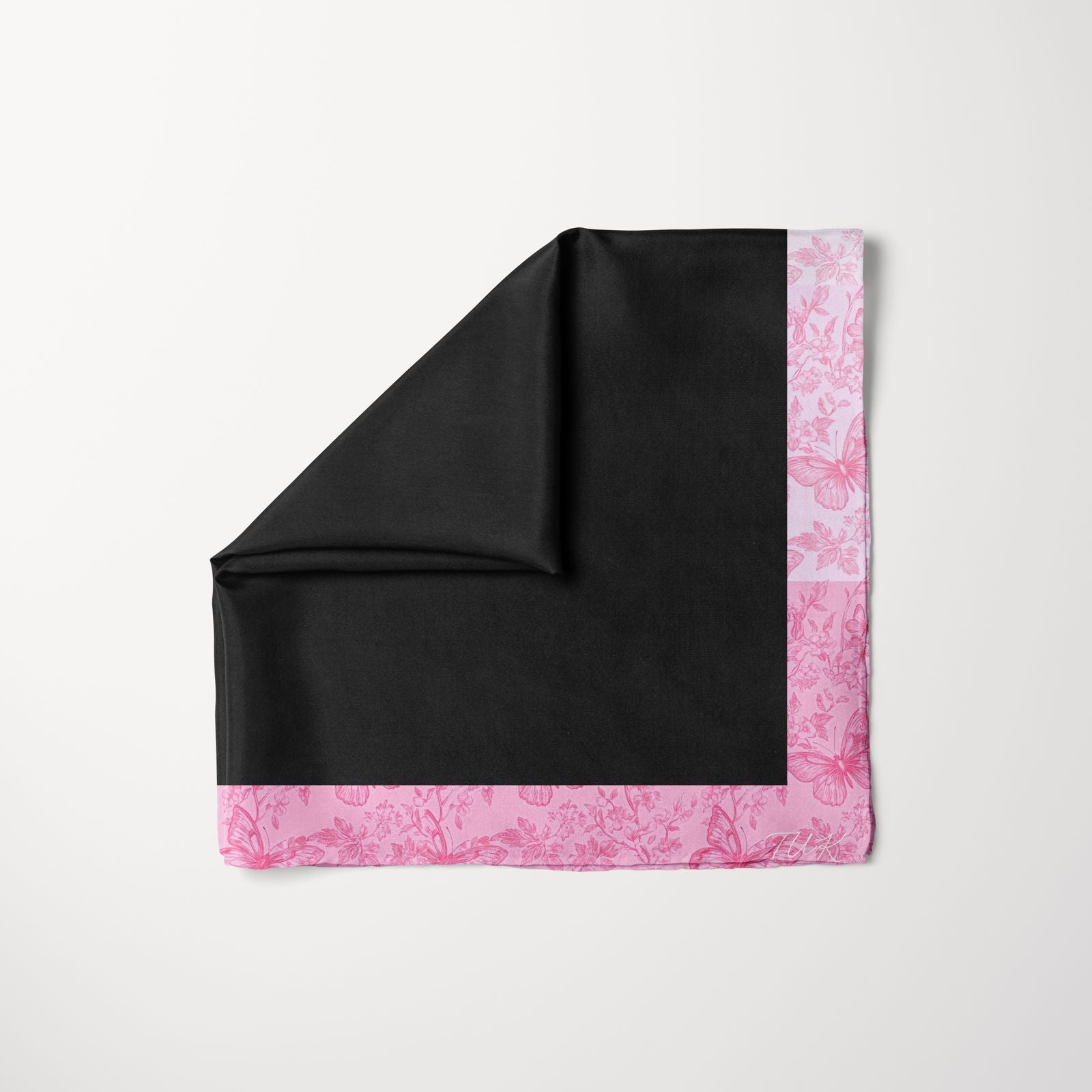 TUK Pink Slip Head Scarf in vibrant pink, lightweight and versatile design, crafted for bold style, comfort, and everyday fashionable wear.