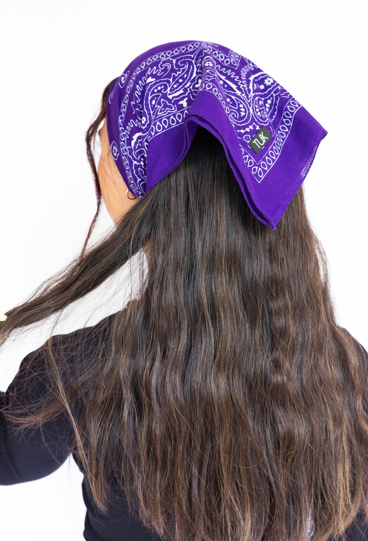 Plum Bandana