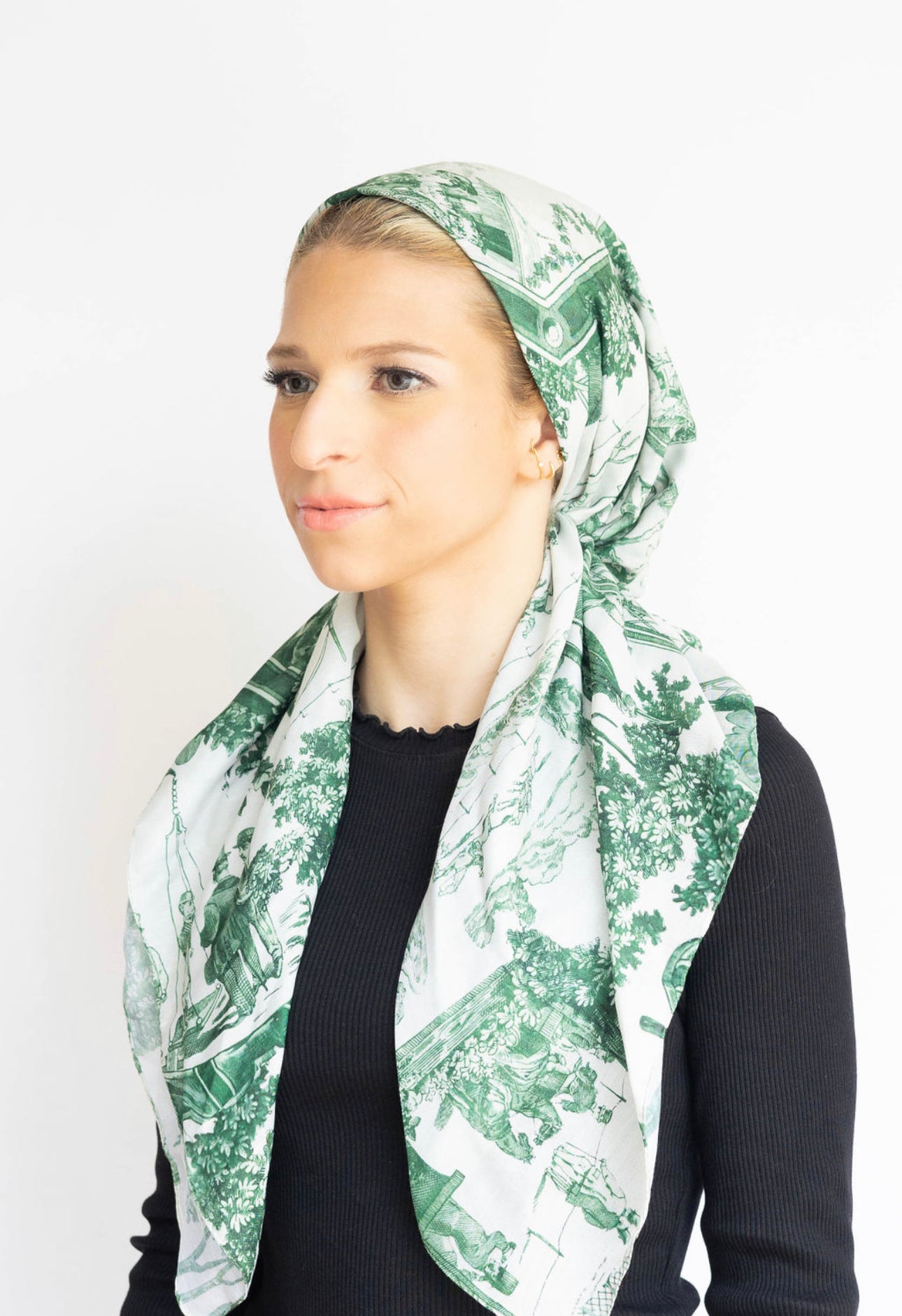 Toile de Jour Head Scarf