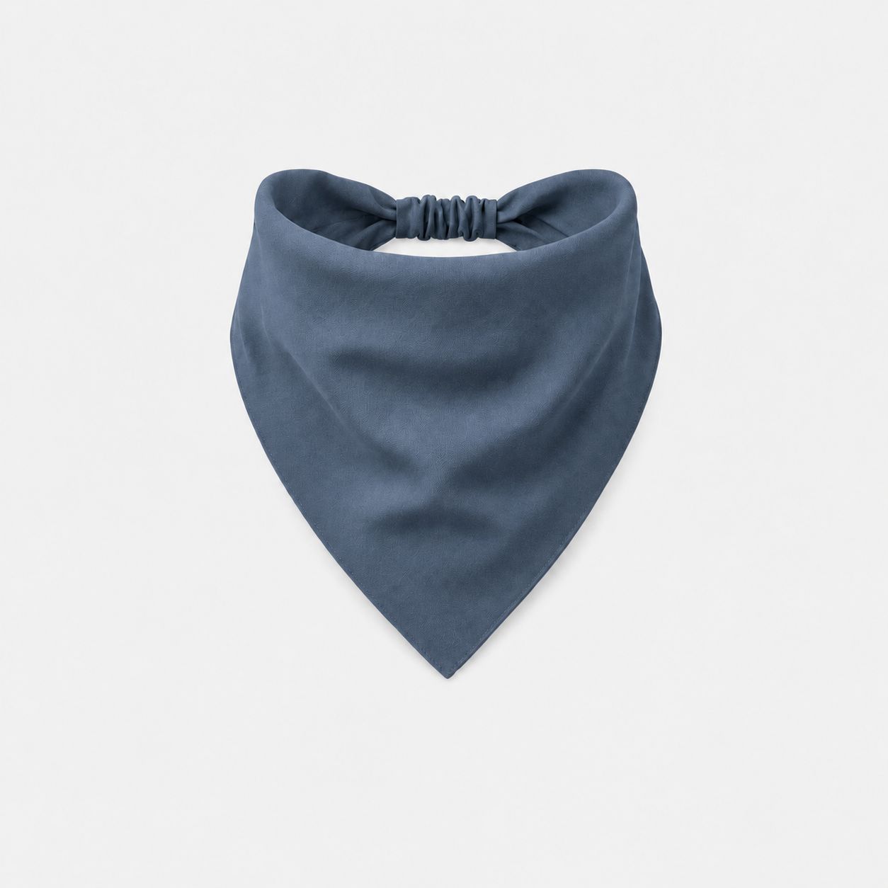 Slate Blue Solid Headband Bandana