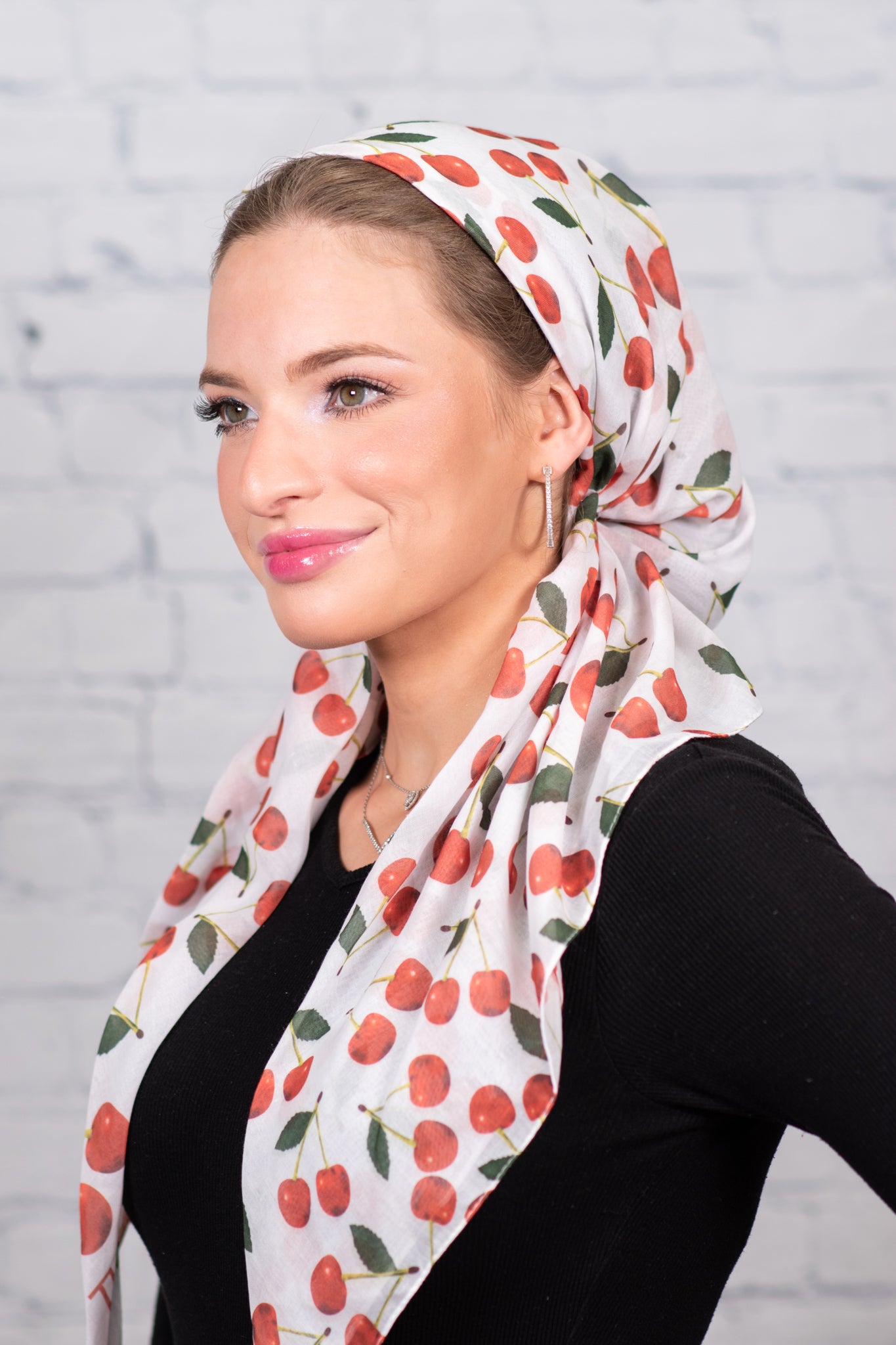 Cherry Head Scarf